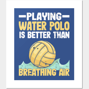 water polo player Posters and Art